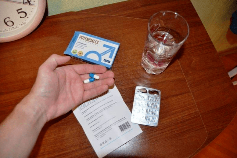 First reception of Potencialex capsules