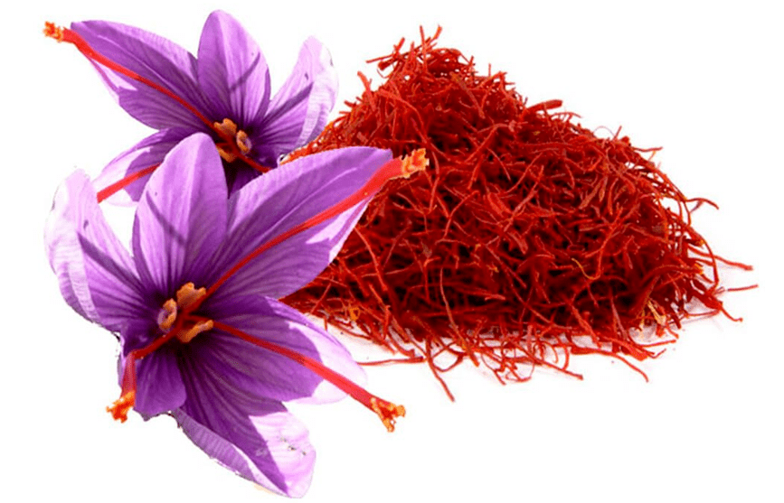 The natural ingredient in capsules is saffron