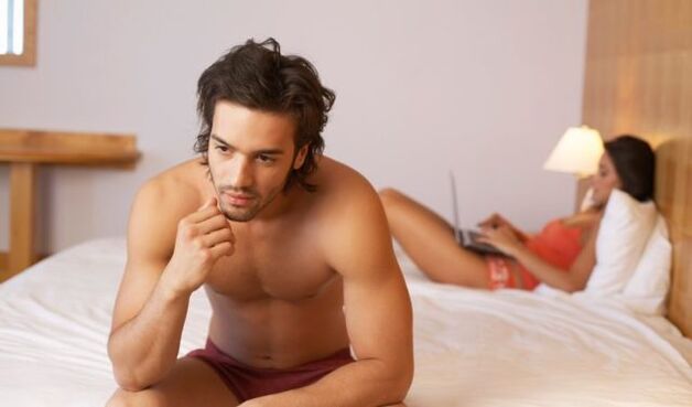 Psychological traumas that suppress sexual excitement in men