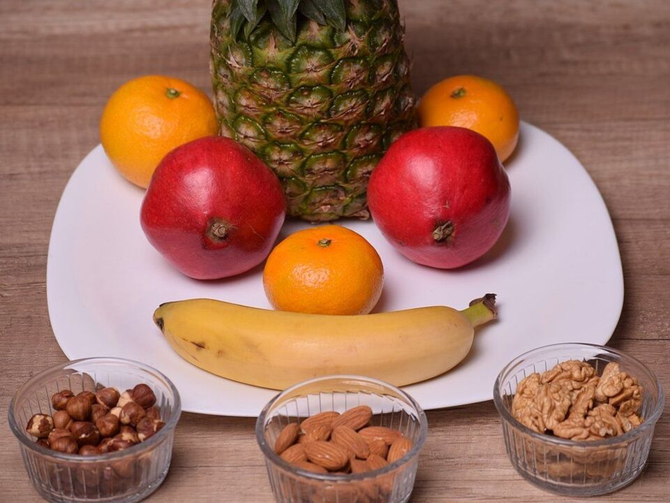 fruit and nuts to increase potency