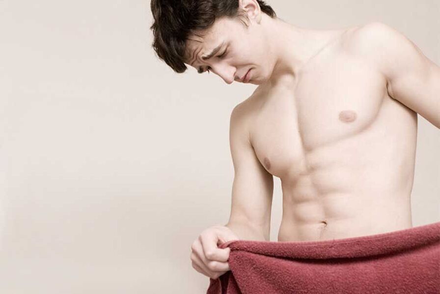 problems with potency due to inflammation of the genitals